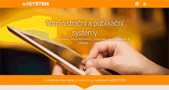 Desktop Screenshot of adsystem.eu